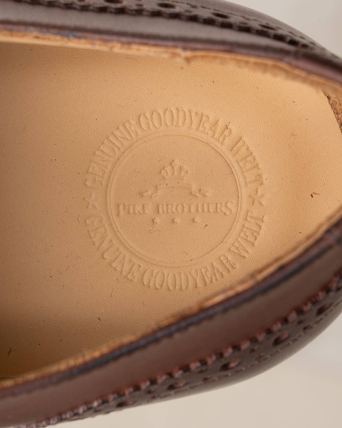 Chaussures 1938 Cricketeer Shoe Brown Pike Brothers - portees