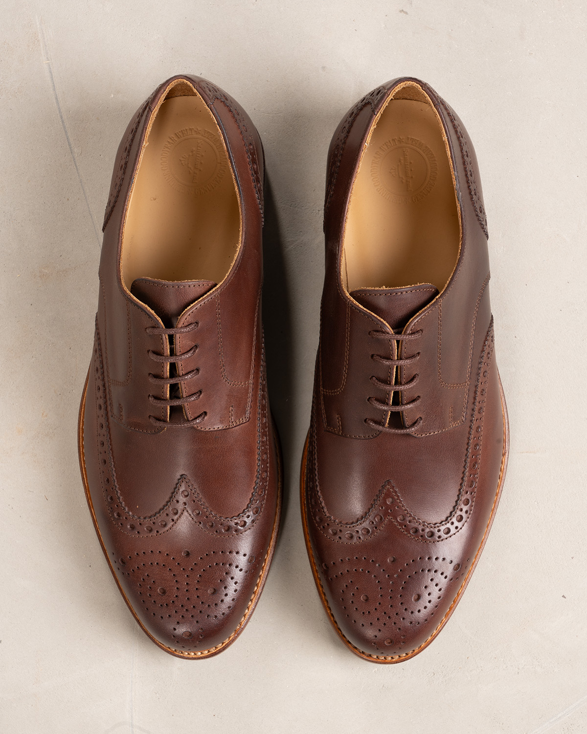 Chaussures 1938 Cricketeer Shoe Brown Pike Brothers - style vintage
