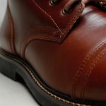 Chaussures 1966 Low Quarters Cognac Oiled Pike Brothers - detail semelle
