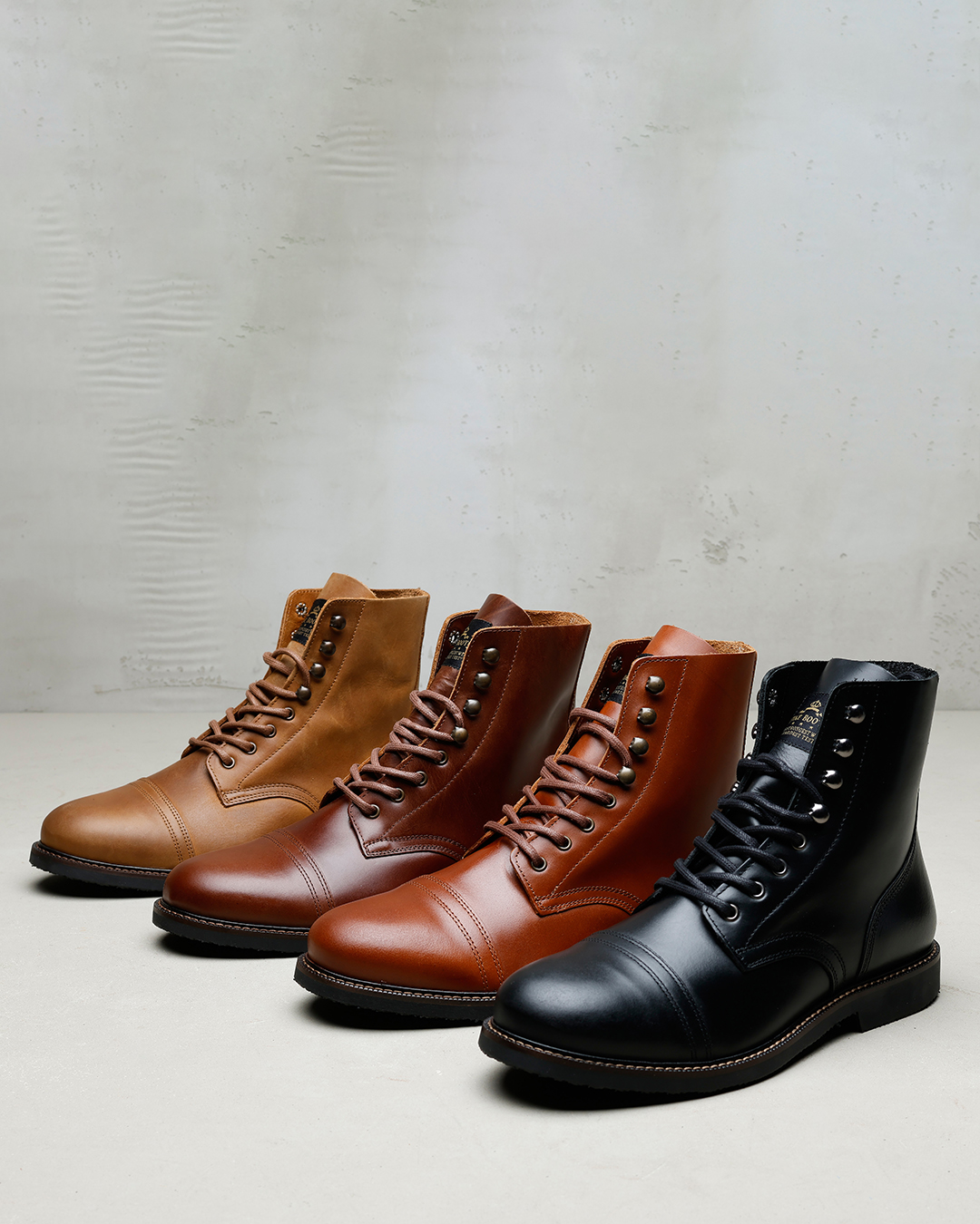 Gamme chaussures 1966 Low Quarters Pike Brothers - toutes les couleurs