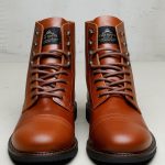 Chaussures 1966 Low Quarters Redwood Brown Pike Brothers - vue de profil