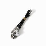 Kustomtech Deluxe Custom Motorfiets Harley Deluxe 1-knops chromen stuurschakelaar 1 inch Hoofdweergave Marseille Holdfast