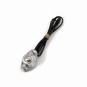 Kustomtech Deluxe Custom Motorfiets Harley-Davidson Deluxe 1-knops verchroomde satijnen stuurschakelaars - 1 inch hoofdweergave - Marseille