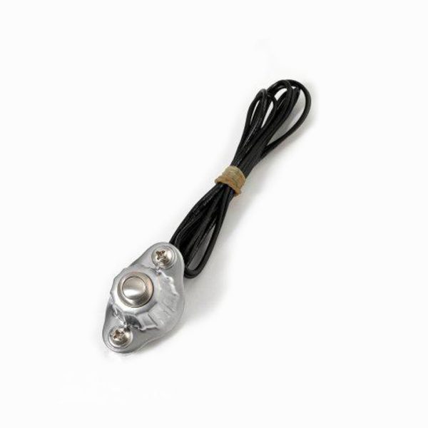 Commodo KustomTech Deluxe 1 bouton — Chrome satiné guidon 1 pouce