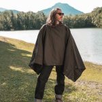 Couverture cirée Pike Brothers 1965 Survival Waxed Olive - toile imperméable