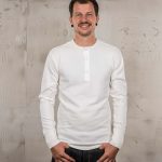 Chemise Utility Manches Longues - 1954 Utility Shirt Long Sleeve Ecru Pike Brothers — vue 1
