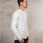 Chemise Utility Manches Longues - 1954 Utility Shirt Long Sleeve Ecru Pike Brothers — vue 2