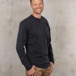 Henley-shirt met lange mouwen - Henley-shirt met lange mouwen uit 1927, ijzergrijs, Pike Brothers — afbeelding 1