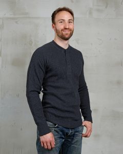 Chemise Thermique Waffle - 1936 Waffle Shirt Iron Grey Pike Brothers — vue 1