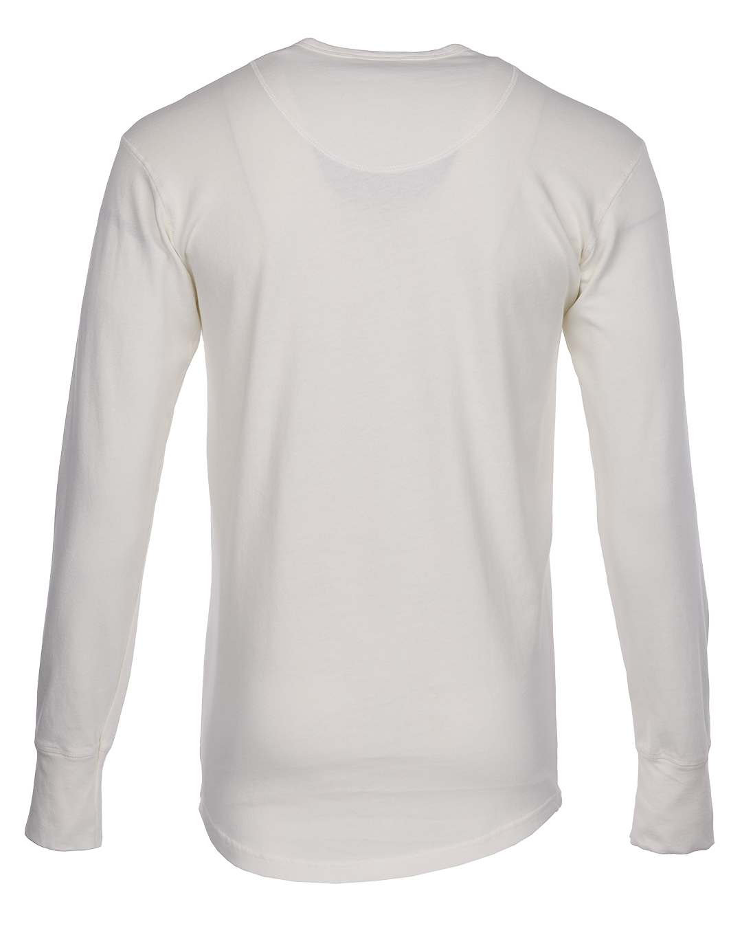 Chemise Henley Manches Longues - 1927 Henley Shirt Long Sleeve Ecru Pike Brothers — vue 4
