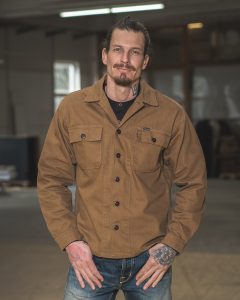 Chemise Militaire OG-107 - 1962 OG-107 Shirt Brown Pike Brothers — vue 1