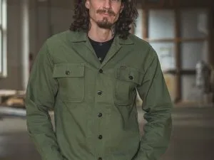 Chemise Militaire OG-107 - 1962 OG-107 Shirt Olive Pike Brothers — vue 1