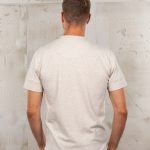 Camicia Henley a maniche corte - Camicia Henley 1927 a maniche corte Ecru Melange Pike Brothers — vista 2