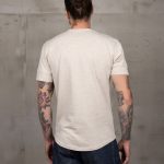 Henley shirt met korte mouwen - 1927 Henley shirt met korte mouwen, havermoutkleur, Pike Brothers — afbeelding 2