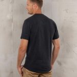 Henley Short Sleeve Shirt - 1927 Henley Shirt Short Sleeve Iron Gray Pike Brothers — view 2