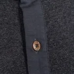 Henley Short Sleeve Shirt - 1927 Henley Shirt Short Sleeve Iron Gray Pike Brothers — view 3