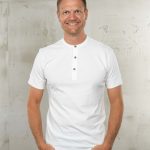 Chemise Henley Manches Courtes - 1927 Henley Shirt Short Sleeve Ecru Pike Brothers — vue 1