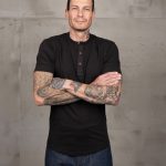 Chemise Henley Manches Courtes - 1927 Henley Shirt Short Sleeve Faded Black Pike Brothers — vue 4