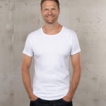 T-shirt met ronde hals (set van 2) - 1947 Set met ronde hals White Pike Brothers — afbeelding 1