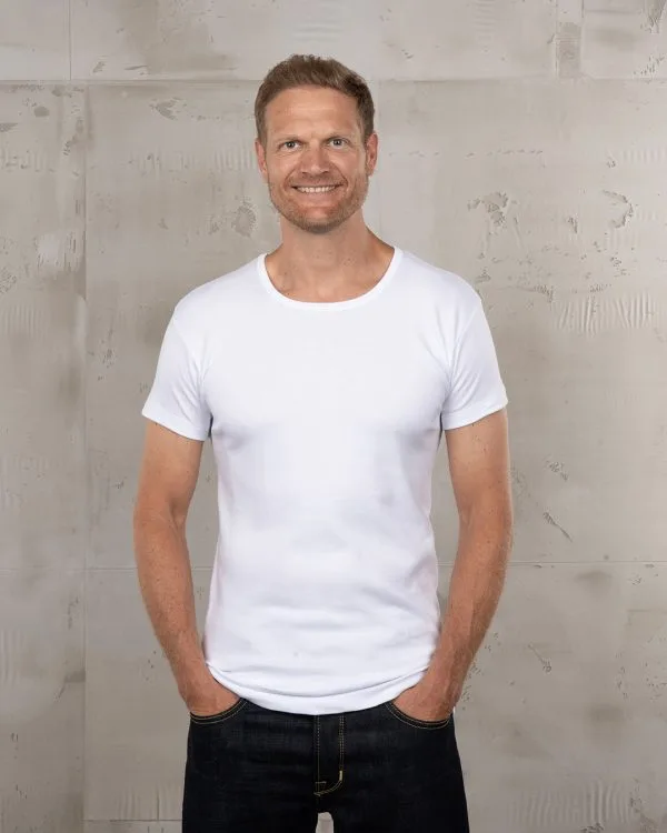 T-shirt met ronde hals (set van 2) - 1947 set met ronde hals van White Pike Brothers