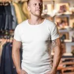 T-shirt met ronde hals (set van 2) - 1947 Set met ronde hals White Pike Brothers — afbeelding 3