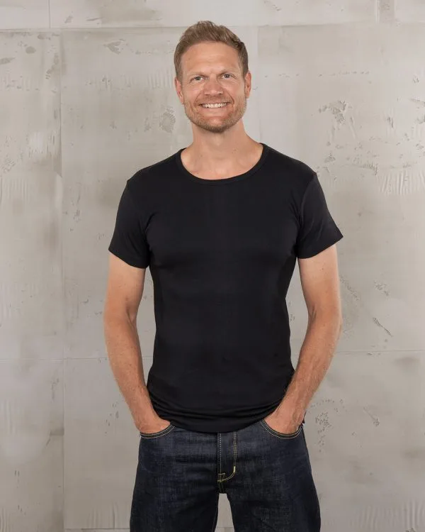 Chemise T-shirts Col Rond (Set de 2) - 1947 Round Neck Set Black Pike Brothers