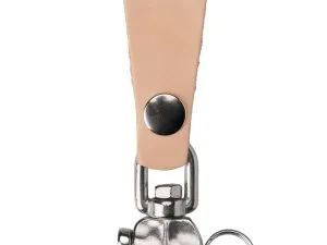 Leren sleutelhanger - 1965 Sleutelhanger naturel Pike Brothers — afbeelding 1
