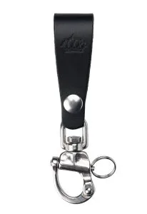 Porte-Clés Cuir - 1965 Key Hanger black Pike Brothers — vue 1
