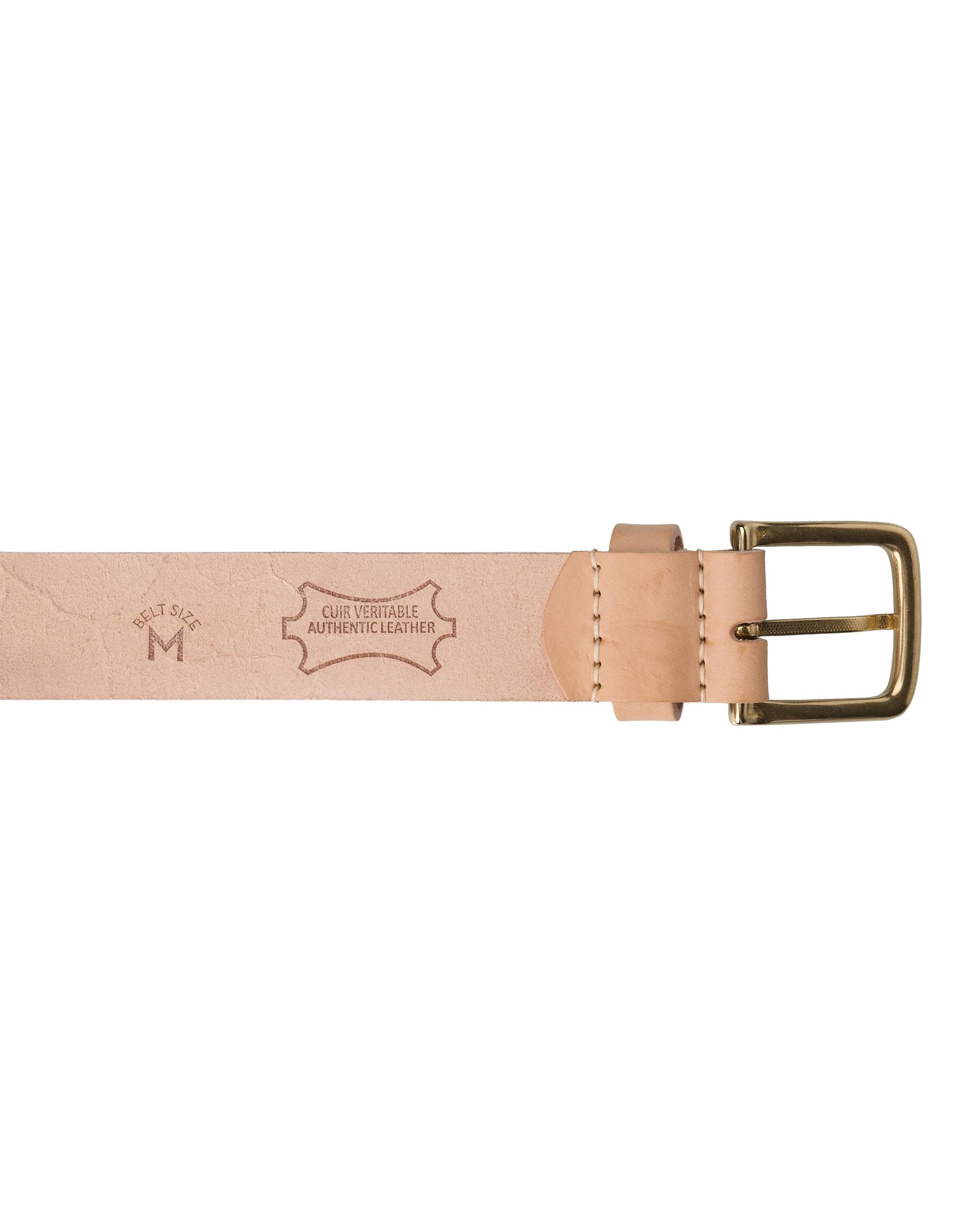 Ceinture Chopper - 1936 Chopper Belt natural Pike Brothers — vue 3