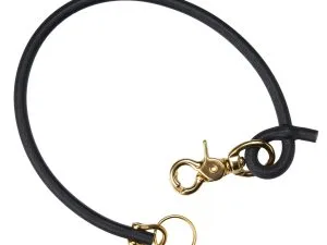 Leather Lanyard - 1965 Rider Lanyard black Pike Brothers — view 1