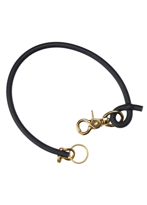 Lanière Cuir - 1965 Rider Lanyard black Pike Brothers