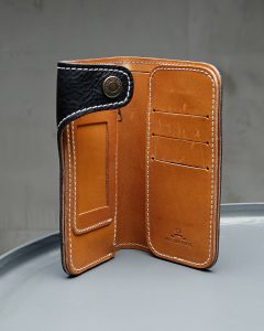 Portefeuille Roamer - 1937 Roamer Wallet seal black Pike Brothers — vue 1