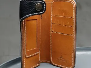 Roamer Wallet - 1937 Roamer Wallet seal black Pike Brothers — view 1