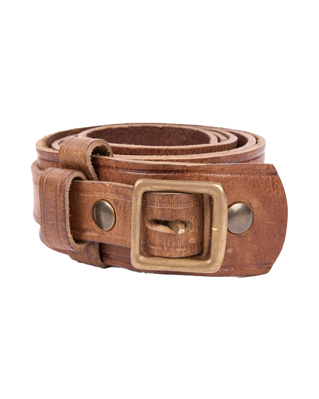 Ceinture Western - 1949 Western Belt cognac Pike Brothers — vue 1