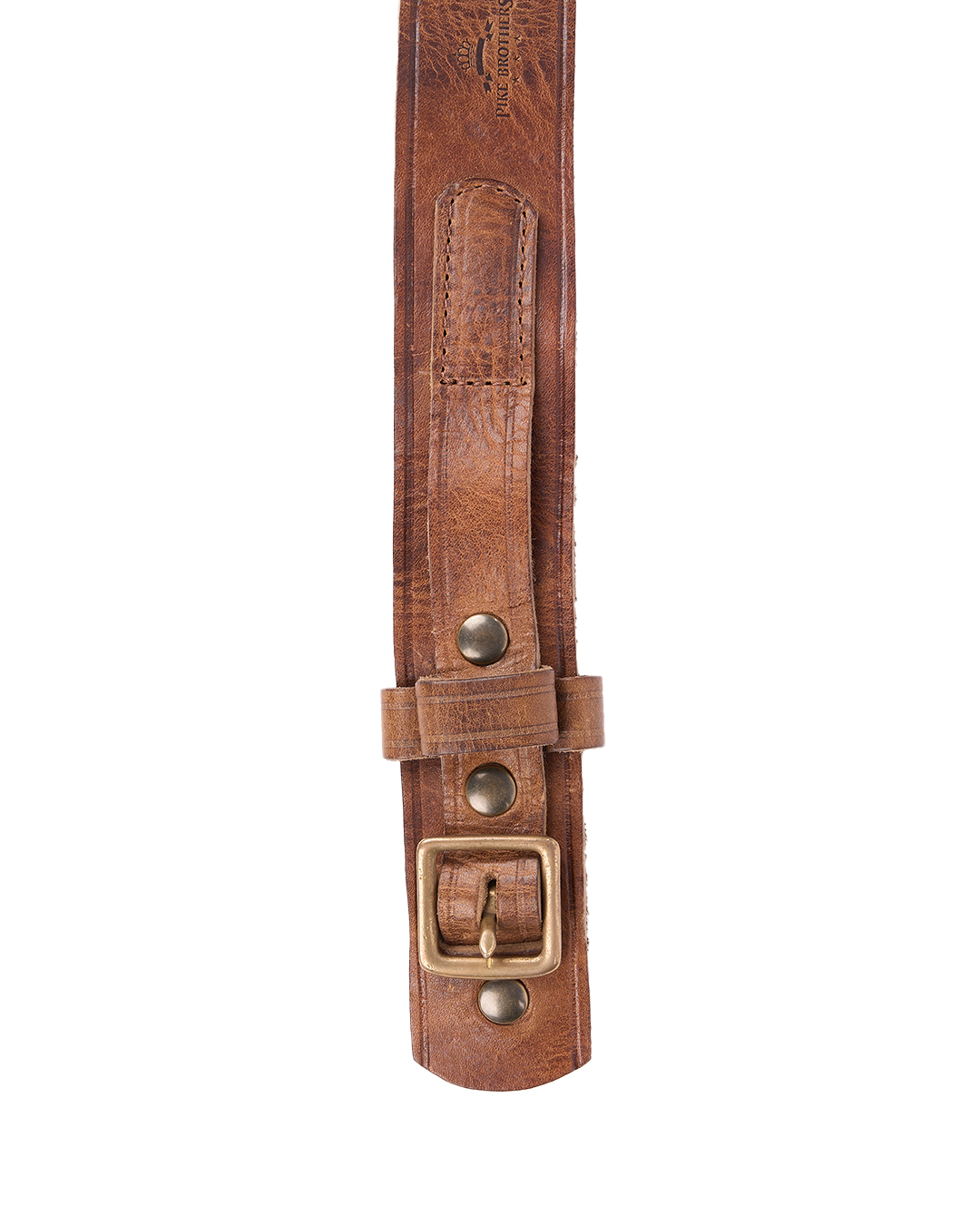 Ceinture Western - 1949 Western Belt cognac Pike Brothers — vue 2