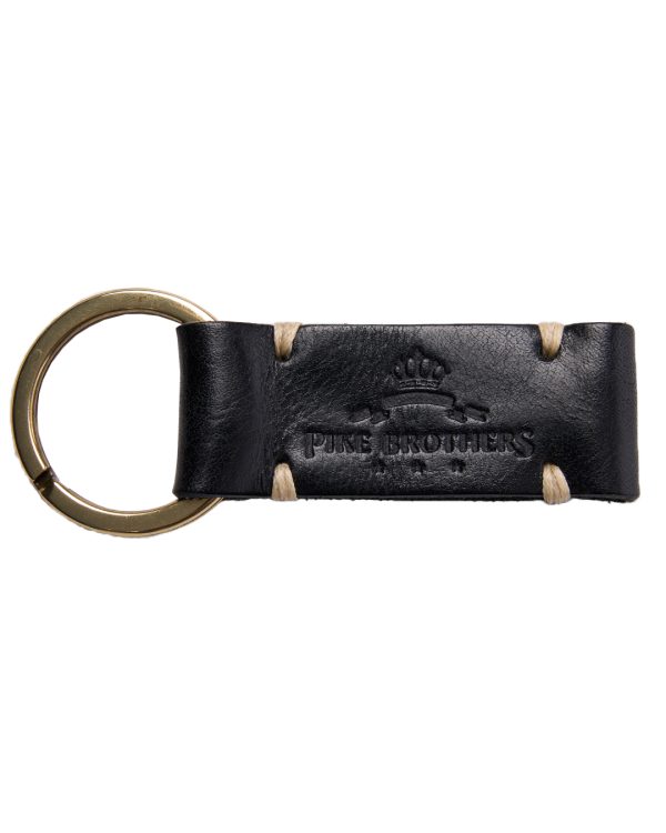 Porte-Clés Cuir - 1963 Key Hanger black Pike Brothers