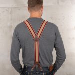 Bretelles Heavy Duty - 1937 Heavy Duty Braces Red Pike Brothers — vue 4
