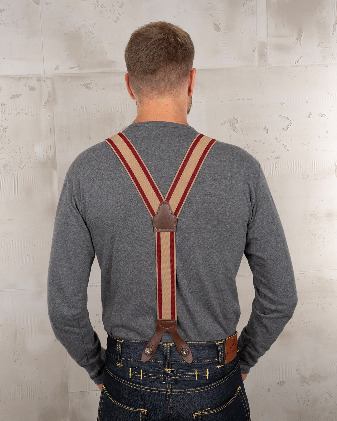 Heavy Duty Braces - 1937 Heavy Duty Braces Red Pike Brothers — view 4