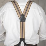 Bretelles Heavy Duty - 1937 Heavy Duty Braces Brown Pike Brothers — vue 2