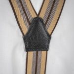 Bretelles Heavy Duty - 1937 Heavy Duty Braces Brown Pike Brothers — vue 3