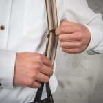 Bretelles Heavy Duty - 1937 Heavy Duty Braces Brown Pike Brothers — vue 4