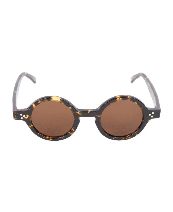Occhiali da sole - Occhiali da sole Surveyor 1923 con stampa leopardata Pike Brothers