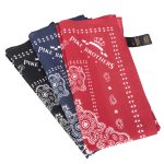 Bandana Coton - 1947 Logo Bandana red Pike Brothers — vue 3