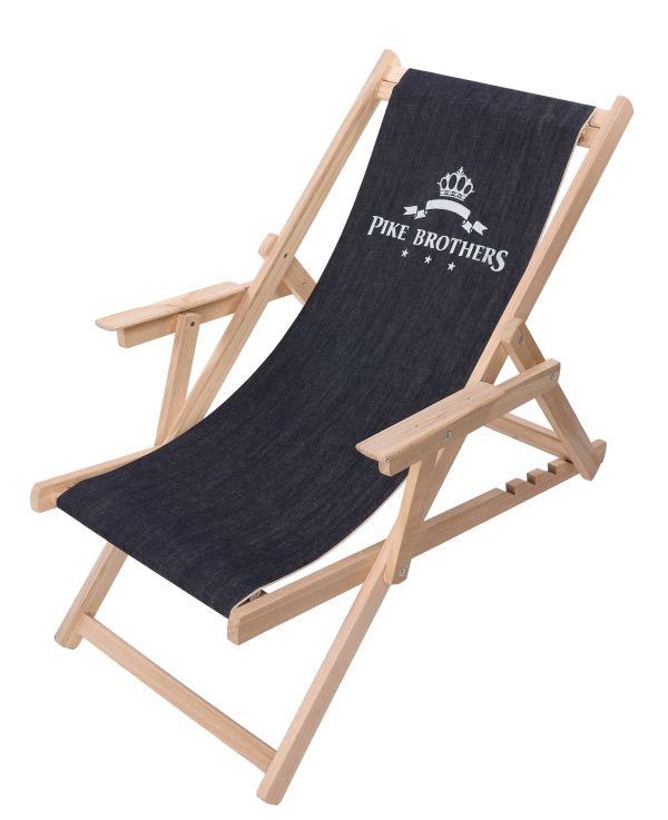 Transat Logo - Pike Brothers Logo Deck Chair Pike Brothers