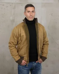 1941 Tanker Jacket Khaki Pike Brothers - vue avant
