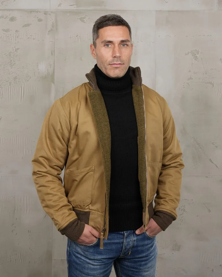 Chaqueta de tanque caqui del Cuerpo de Marines de EE. UU.