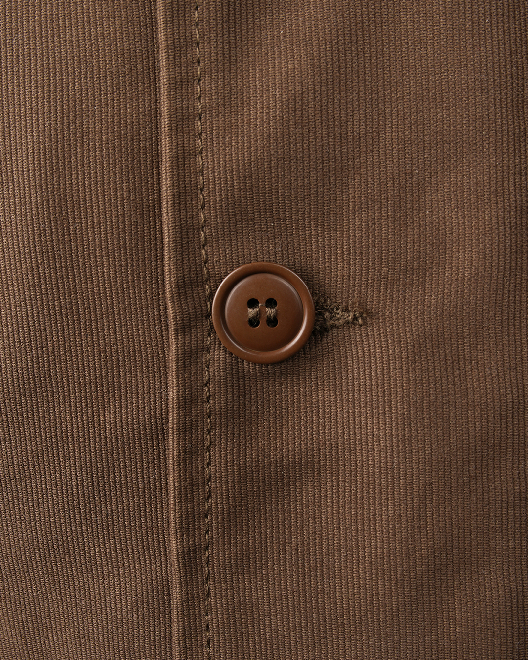 1944 N1 Waxed Khaki - detail col montant