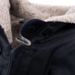1944 N1 Waxed Navy - cuff detail