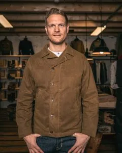 Pike Brothers 1945 N4 Deckjacke, gewachster Doha-Kragen