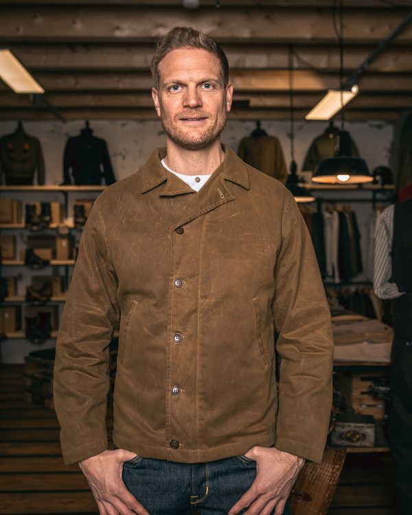Veste Militaire Homme 1945 N4 Deck Jacket Waxed Doha Pike Brothers